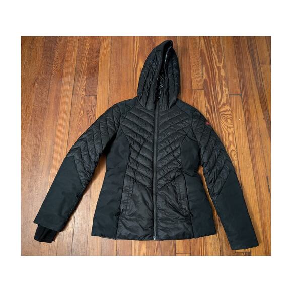 Pajar Sport Black Womens S/P Down Jacket in good condition. - Picture 1 of 8